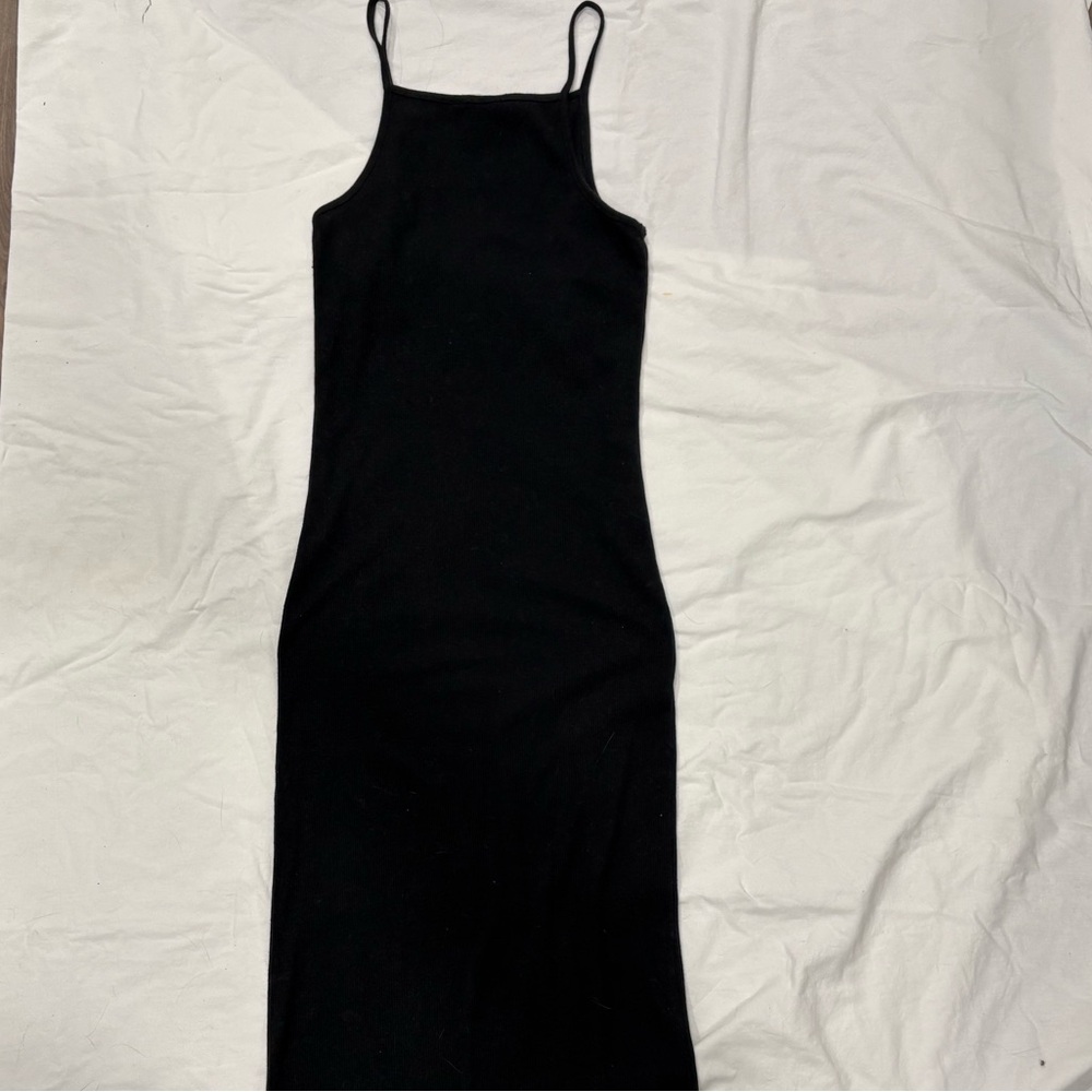 Elegant Black Sleeveless Dress